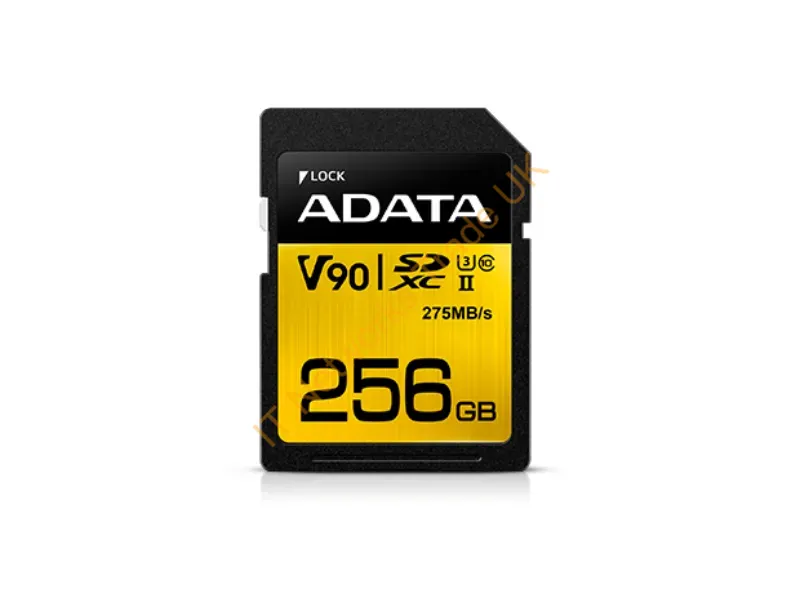ASDX256GUII3CL10-C - ADATA Premier ONE V90 256GB SDXC UHS-II Class 10 memory card Cable