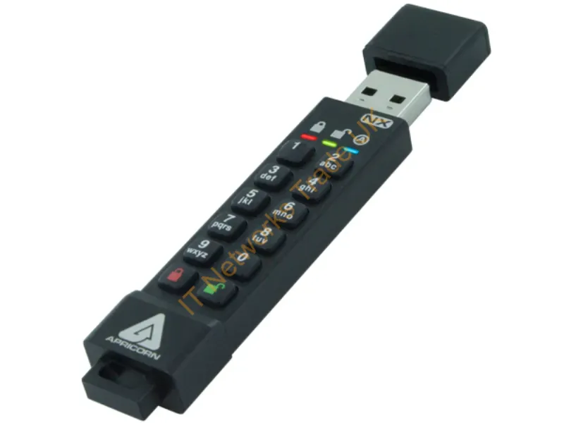 ASK3-NX-128GB - Apricorn Ask3-Nx Usb Flash Drive 128 Gb Usb Type-A 3.2 Gen 1 (3.1 Gen 1) Black
