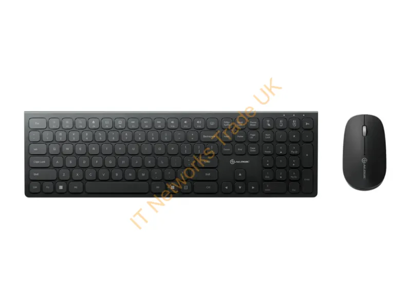 ASKBT3WC - Alogic Askbt3Wc Keyboard Mouse Included Home/Office Rf Wireless + Bluetooth Black