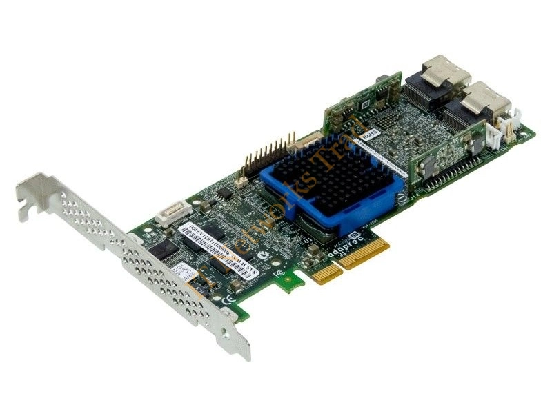 ASR-3805 Adaptec 3805 256MB PCIe Single SATA/SAS RAID 8-Port Controller Raid Controller