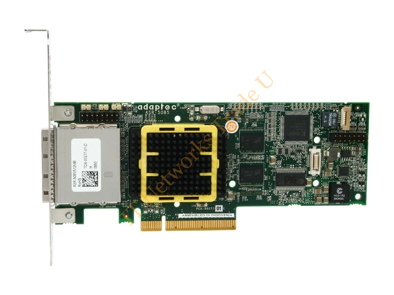 ASR-5085 Adaptec 8-Port SAS / SATA PCI Express RAID Controller Card