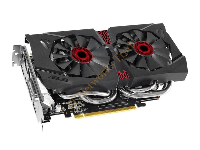 ASTB960O4 ASUS nVidia GeForce GTX 960 4GB GDDR5 128-Bit DVI-I/ HDMI/ 3x DisplayPort PCI Express 3.0 Video Graphics Card