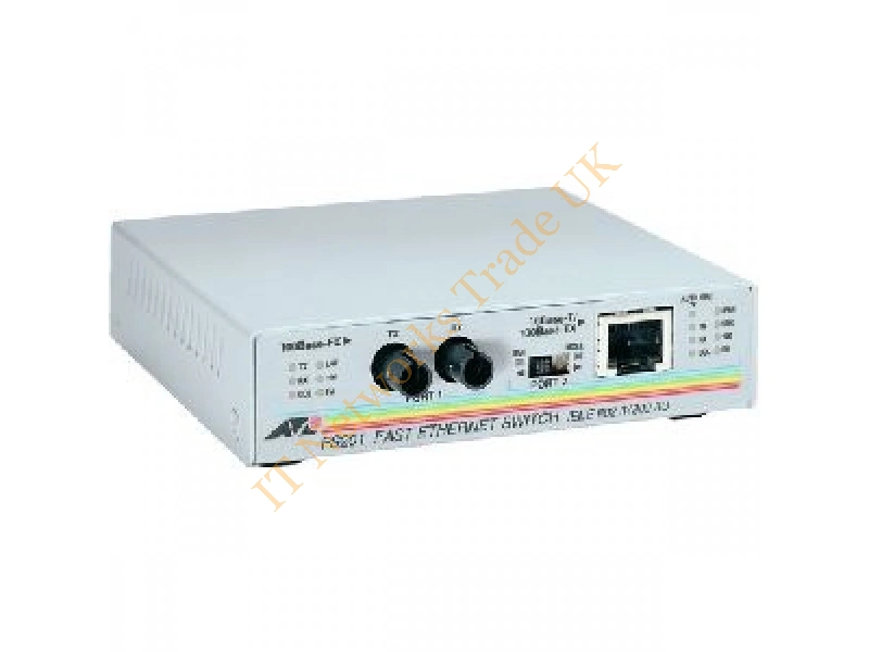 AT-FS201-90 Allied Telesis 100Mbps 10/100Base-TX Fast Ethernet Media Converter Networking Accessory