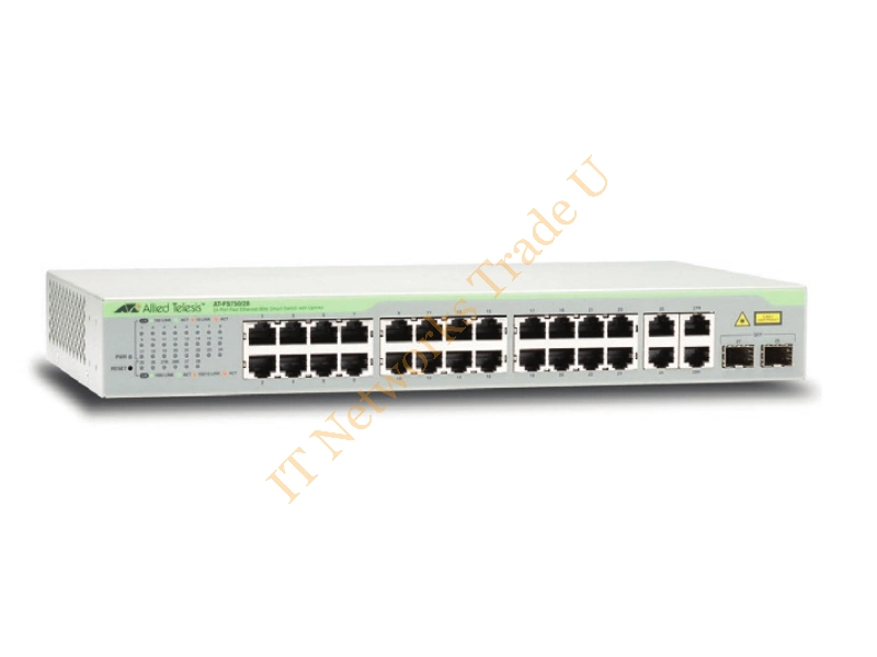 AT-FS750/28-50 - Allied Telesis AT-FS750/28-50 Managed network switch Fast Ethernet (10/100) 1U Grey