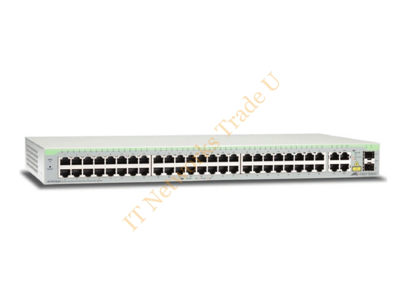 AT-FS750/52-50 - Allied Telesis AT-FS750/52-50 Managed network switch Fast Ethernet (10/100) 1U Grey
