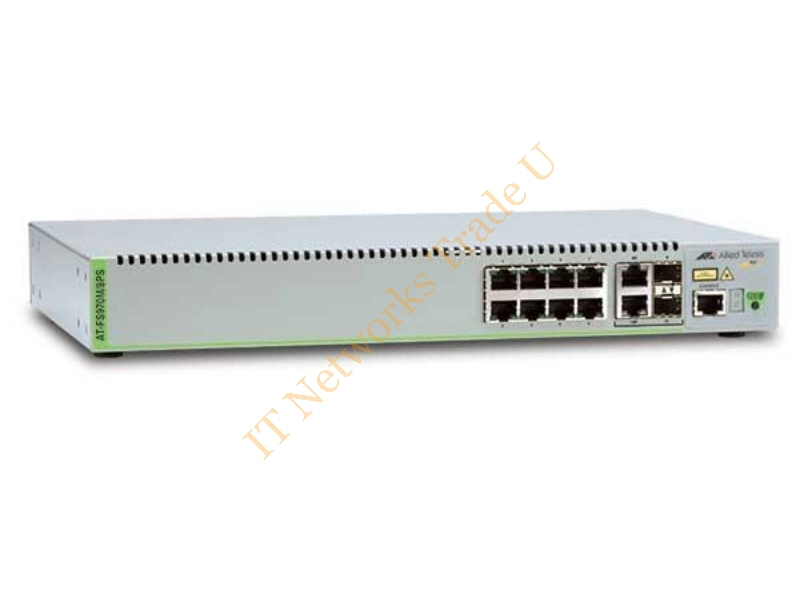 AT-FS970M/8PS-50 - Allied Telesis AT-FS970M/8PS-50 Managed network switch Fast Ethernet (10/100) Power over Ethernet (PoE) Grey network switch