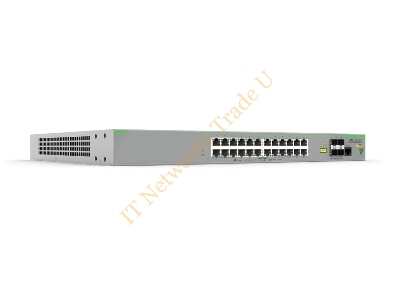 AT-FS980M/28PS-30 - Allied Telesis FS980M/28PS Managed L3 Fast Ethernet (10/100) Power over Ethernet (PoE) Grey Network Switch