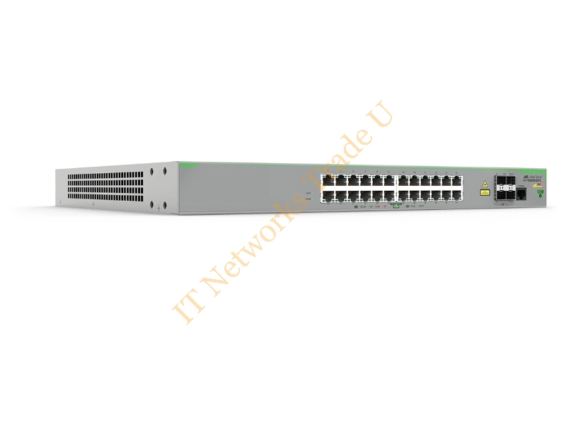 AT-FS980M/28PS-50 - Allied Telesis AT-FS980M/28PS-50 Managed L3 Fast Ethernet (10/100) Power over Ethernet (PoE) Grey Network Switch