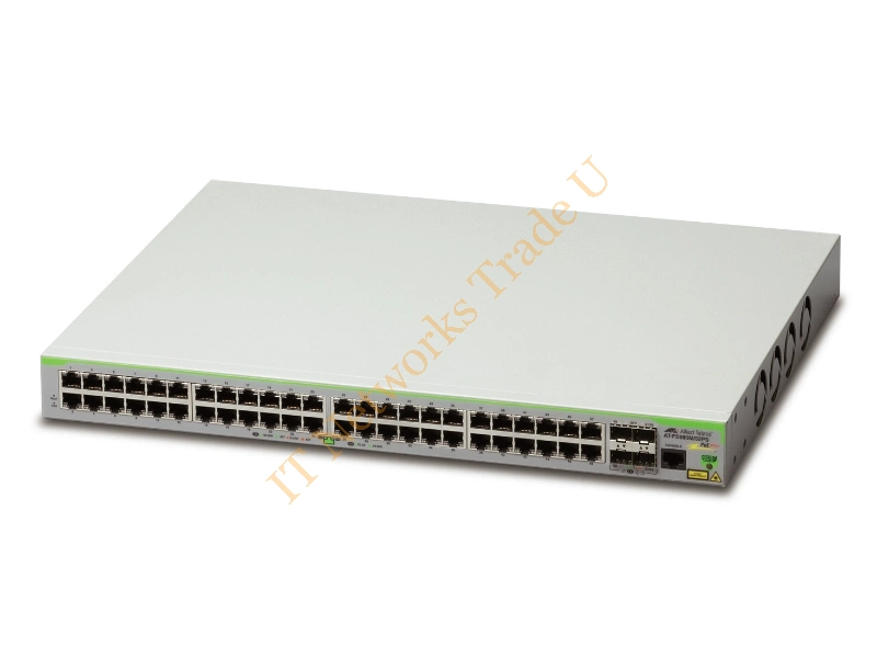 AT-FS980M-52PS-50 - Allied Telesis AT-FS980M-52PS Managed L3 Fast Ethernet (10/100) Power over Ethernet (PoE) Grey Network Switch
