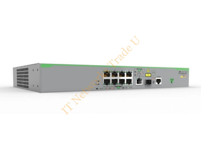 AT-FS980M/9PS-50 - Allied Telesis AT-FS980M/9PS-50 Managed Fast Ethernet (10/100) Power over Ethernet (PoE) Grey Network Switch