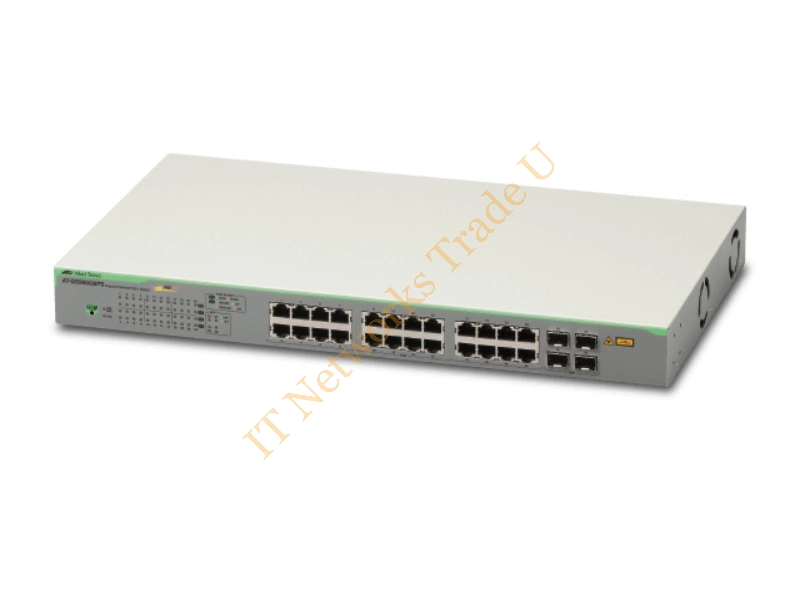 AT-GS950/28PS-50 - Allied Telesis GS950/28PS Managed network switch Gigabit Ethernet (10/100/1000) Power over Ethernet (PoE) 19U Grey