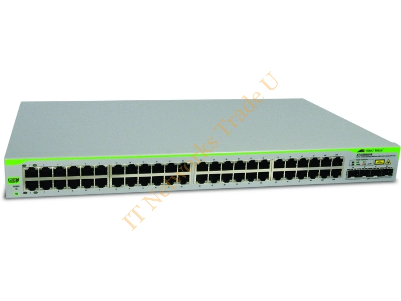 AT-GS950/48-50 - Allied Telesis AT-GS950/48-50 Managed network switch L2 Gigabit Ethernet (10/100/1000) 1U Grey