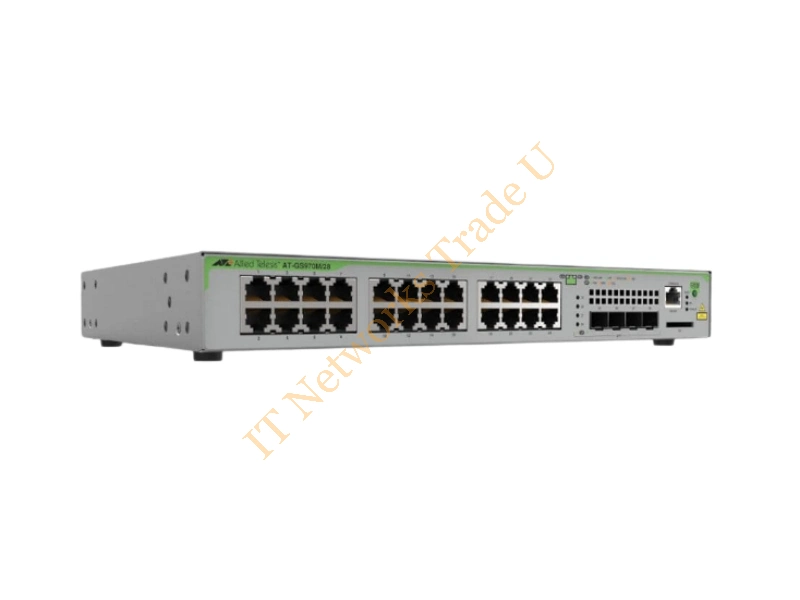 AT-GS970M/18PS-50 - Allied Telesis AT-GS970M/18PS-50 Managed L3 Gigabit Ethernet (10/100/1000) 1U Grey Network Switch