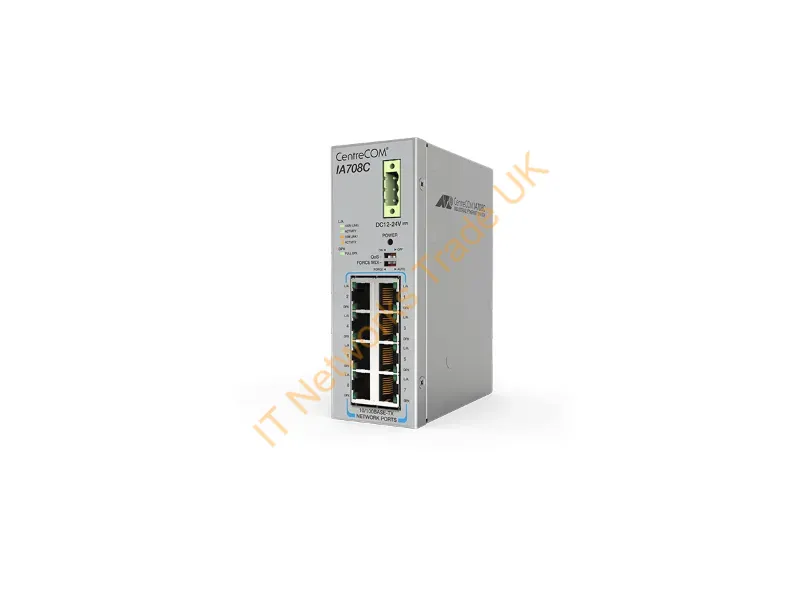 AT-IA708C-80 - Allied Telesis At-Ia708C-80 Unmanaged Fast Ethernet (10/100) Gray