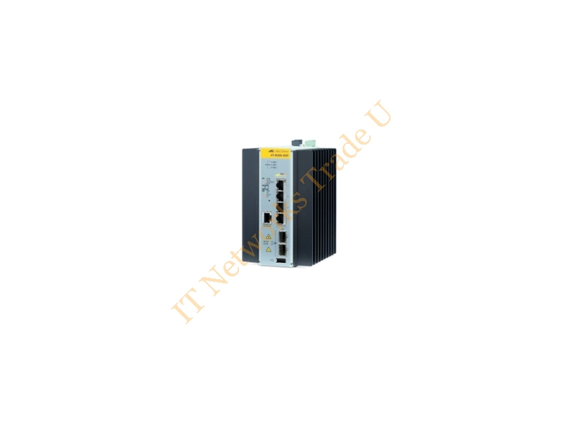 AT-IE200-6GP-80 - Allied Telesis 990-003868-80 Managed network switch L2 Gigabit Ethernet (10/100/1000) Power over Ethernet (PoE) Black