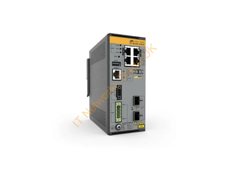 AT-IE220-6GHX-980 - Allied Telesis At-Ie220-6Ghx-980 Network Switch Managed L2 Gigabit Ethernet (10/100/1000) Power Over Ethernet (Poe) Gray