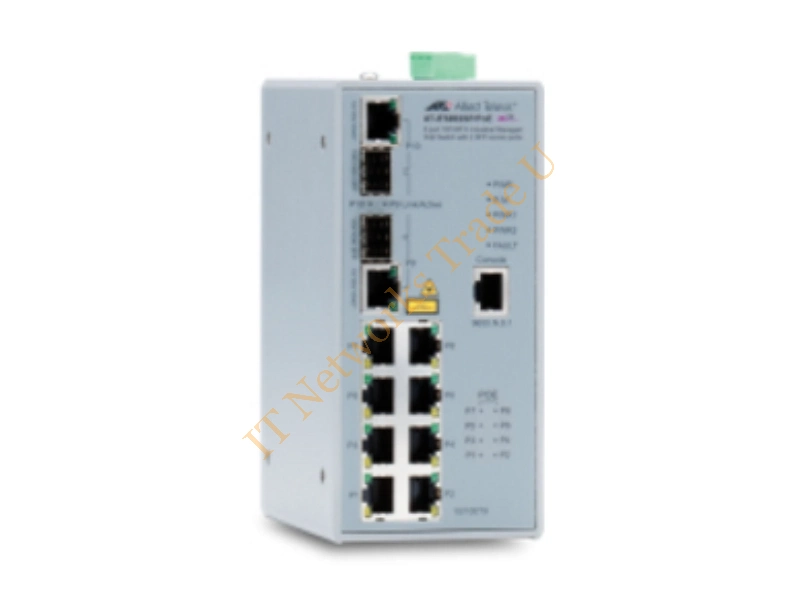 AT-IFS802SP/POE(W)-80 - Allied Telesis AT-IFS802SP / POE (W) -80 Managed network switch Gigabit Ethernet (10/100/1000) Power over Ethernet (PoE) Grey