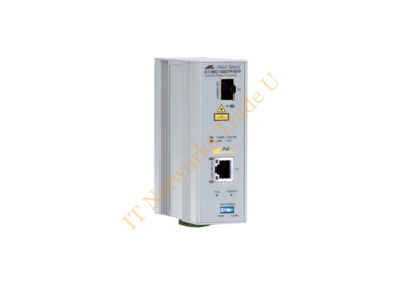 AT-IMC1000TP/SFP-80 - Allied Telesis AT-IMC1000TP/SFP-80 1000Mbit/s 1310nm Grey network media converter Networking