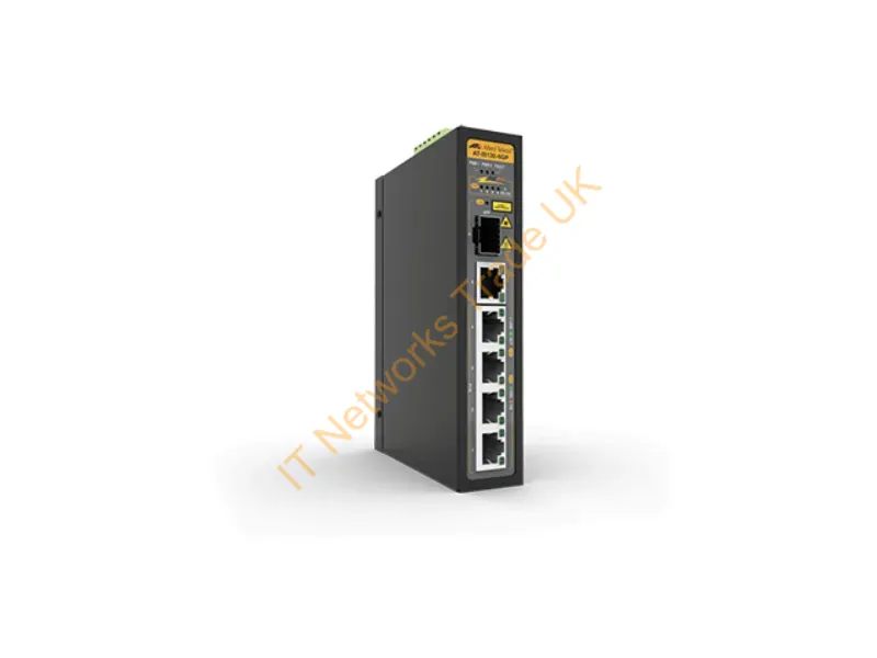 AT-IS130-6GP-80 - Allied Telesis Is130-6Gp Unmanaged L2 Gigabit Ethernet (10/100/1000) Power Over Ethernet (Poe) Black