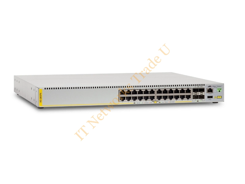 AT-IX5-28GPX - Allied Telesis AT-IX5-28GPX Managed network switch L2 Gigabit Ethernet (10/100/1000) Power over Ethernet (PoE) 1U Grey
