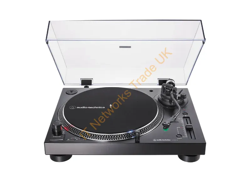 AT-LP120XBTUSBBK - Audio-Technica AT-LP120XBT-USB Direct drive audio turntable Black, Transparent Manual