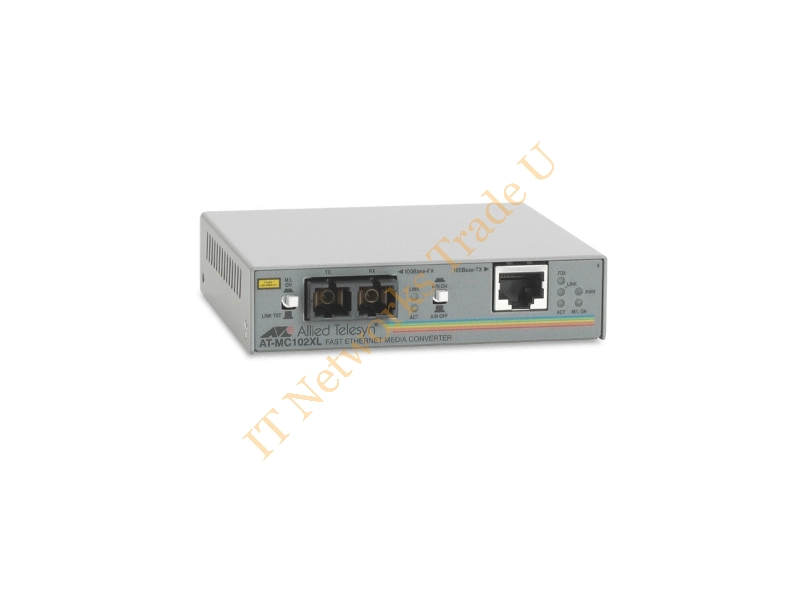 AT-MC102XL-20 - Allied Telesis 100TX to 100FX (SC) media converter 100Mbit/s 1310nm network media converter Networking