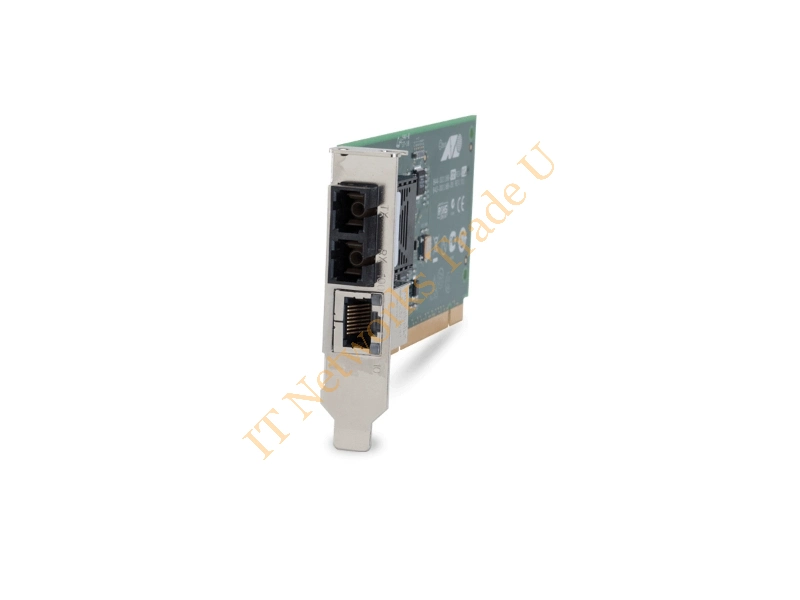 AT-MC102XLPCI-001 - Allied Telesis MC102XLPCI Internal 100Mbit/s 1310nm Multi-mode Green network media converter Networking