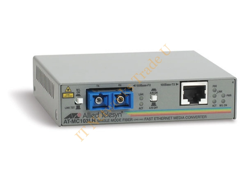 AT-MC103LH-60 - Allied Telesis AT-MC103LH 100Mbit/s 1610nm network media converter Networking