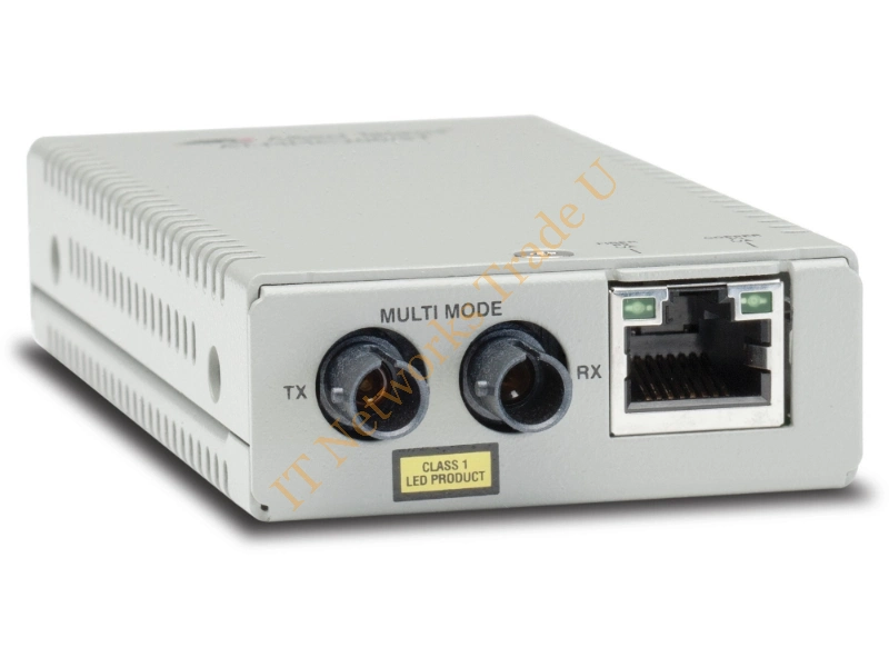 AT-MMC200/ST-60 - Allied Telesis AT-MMC200/ST-60 100Mbit/s 1310nm Multi-mode Silver network media converter Networking