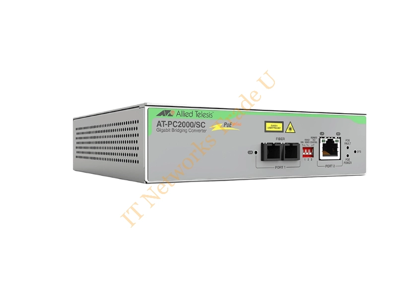 AT-PC2000/SC-60 - Allied Telesis AT-PC2000/SC-60 1000Mbit/s 850nm Grey network media converter Networking