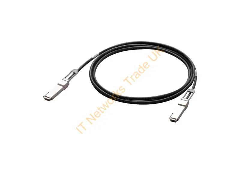 AT-QSFP28-1CU - Allied Telesis At-Qsfp28-1Cu Serial Attached Scsi (Sas) Cable 39.4" (1 M) 25.8 Gbit/S Black, Silver
