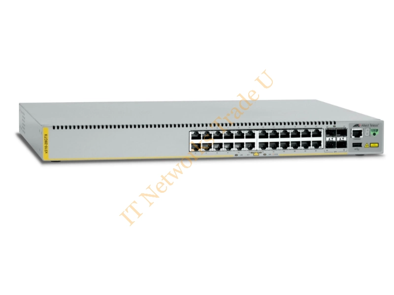 AT-X510-28GTX-50 - Allied Telesis AT-x510-28GTX-50 Gigabit Ethernet (10/100/1000) Grey Network Switch