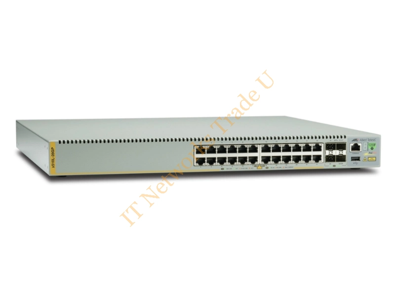 AT-X510L-28GP-50 - Allied Telesis AT-x510L-28GP-50 Managed network switch L3 Gigabit Ethernet (10/100/1000) Power over Ethernet (PoE) Grey