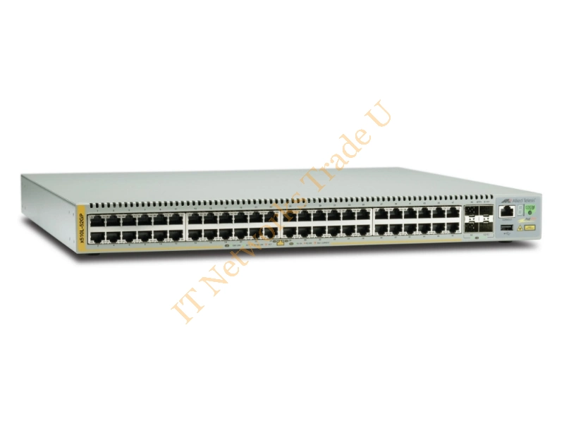 AT-X510L-52GP-50 - Allied Telesis AT-x510L-52GP-50 Managed network switch L3 Gigabit Ethernet (10/100/1000) Power over Ethernet (PoE) Grey