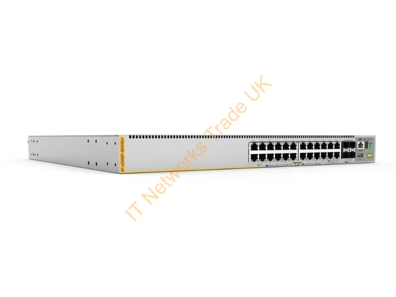 AT-X530DP-28GHXM-B05 - Allied Telesis At-X530Dp-28Ghxm-B05 Network Switch Managed L3 5G Ethernet (100/1000/5000) Power Over Ethernet (Poe) Gray