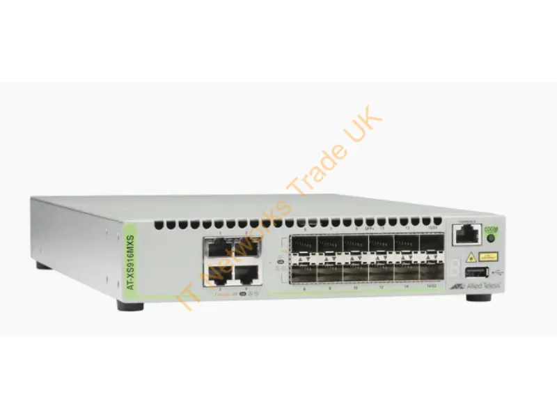 AT-XS916MXS-10 - Allied Telesis At-Xs916Mxs-10 Network Switch Managed L3 10G Ethernet (100/1000/10000) Gray