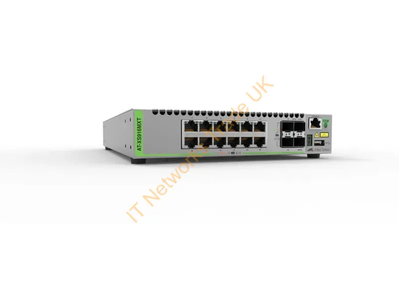 AT-XS916MXT-10 - Allied Telesis At-Xs916Mxt-10 Network Switch Managed L3 10G Ethernet (100/1000/10000) Gray