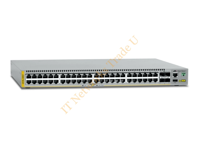 AT-x510L-52GT-50 - Allied Telesis AT-x510L-52GT-50 Managed network switch L3 Gigabit Ethernet (10/100/1000) Grey