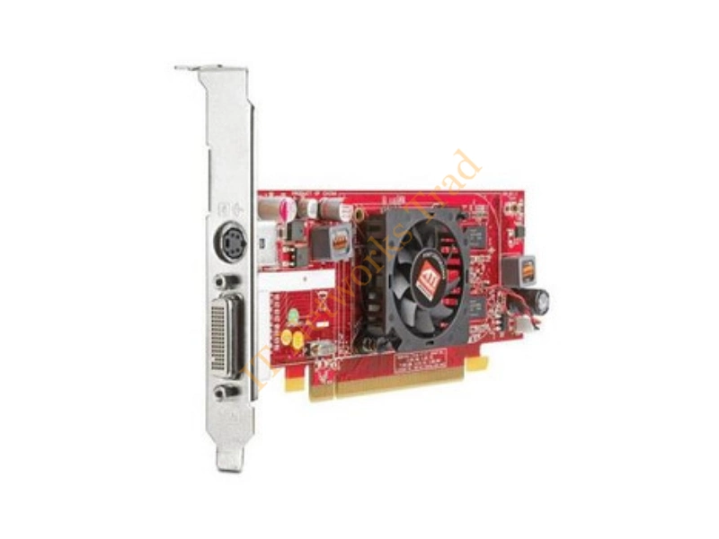 AT042AAR HP Radeon HD4550 PCI Express x16 256MB DDR3 64-Bit 400MHz RAMDAC Dual head DVI Video Graphics Card