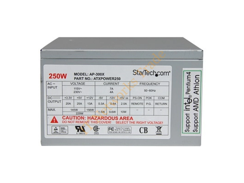 ATXPOWER250 Startech 250-Watts ATX Power Supply