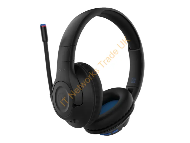 AUD006BTBLK - Belkin SOUNDFORM INSPIRE Headset Wired & Wireless Head-band Calls/Music USB Type-C Bluetooth Black