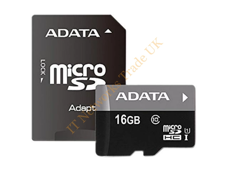 AUSDH16GUICL10-R ADATA Premier 16GB Class 10 microSDHC UHS-I Flash Memory Card