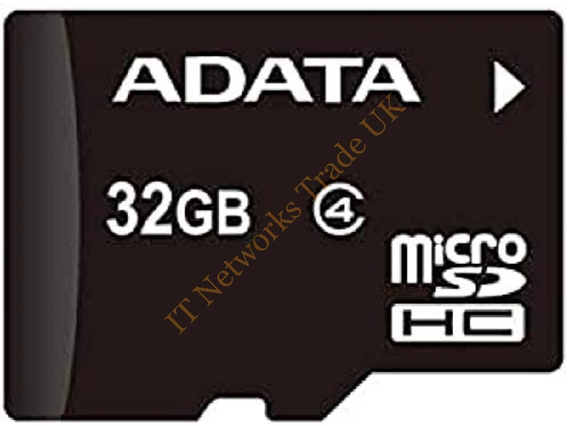 AUSDH32GCL4-RA1 ADATA 32GB Class 4 microSDHC Flash Memory Card