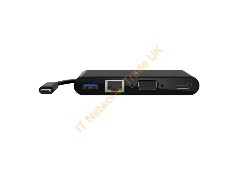 AVC005BTBK - Belkin Avc005Btbk Laptop Dock/Port Replicator Wired Usb 3.2 Gen 1 (3.1 Gen 1) Type-C Black