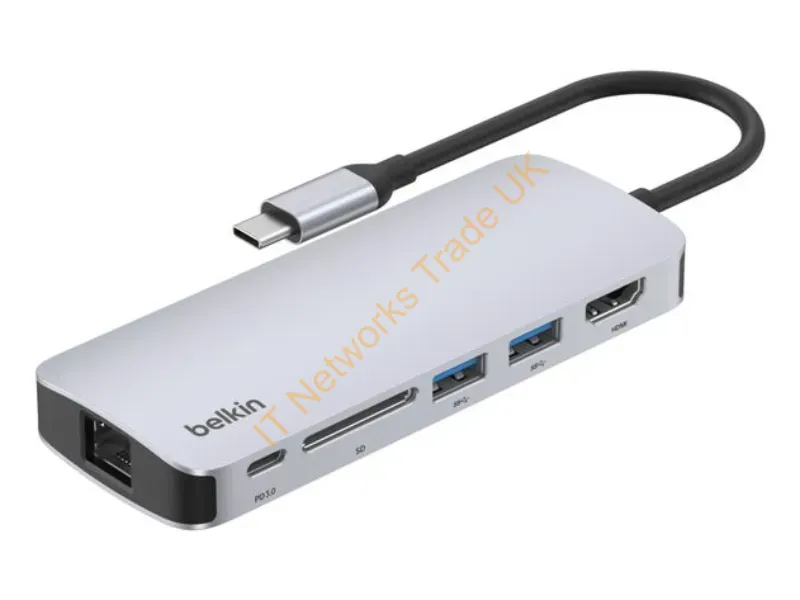 AVC008FQSGY-V2 - Belkin Connect Usb Type-C 5000 Mbit/S Gray