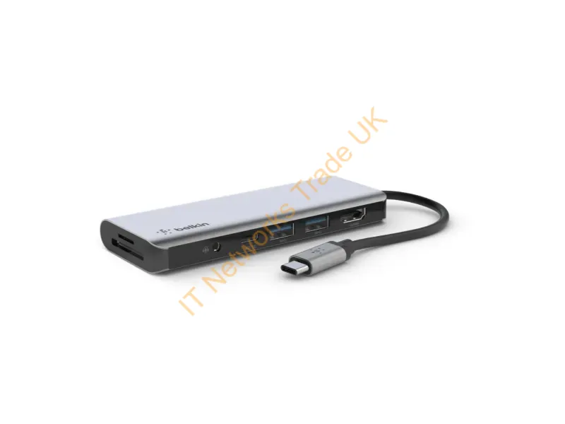 AVC009BTSGY - Belkin AVC009btSGY USB 3.2 Gen 1 (3.1 Gen 1) Type-C Silver