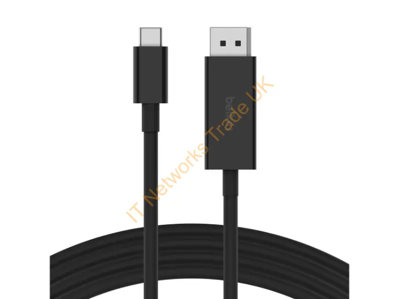 AVC014BT2MBK - Belkin AVC014bt2MBK 2 m USB Type-C DisplayPort Black