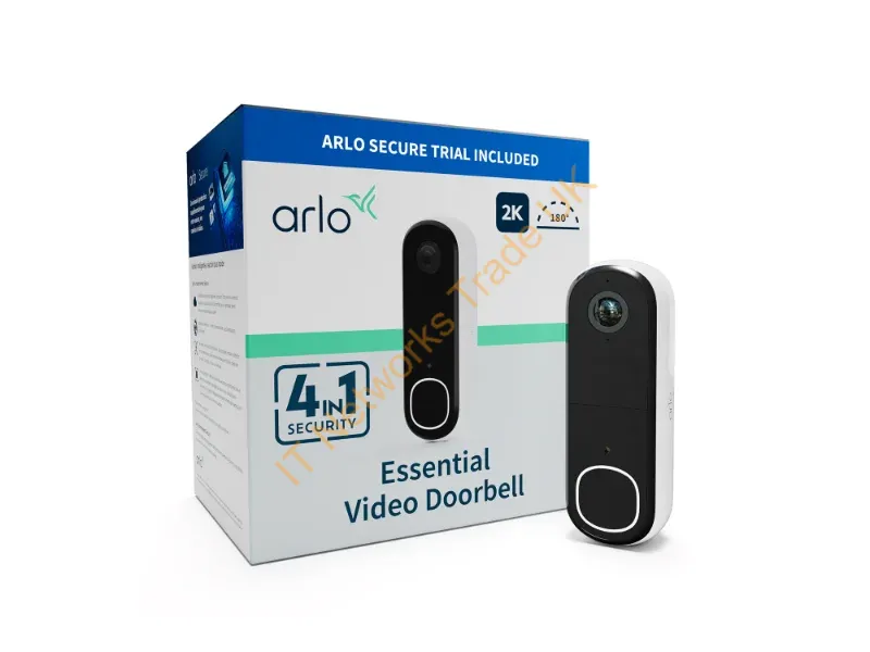 AVD4001-100EUS - Arlo Essential Video Doorbell 2K