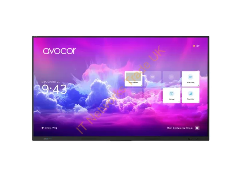 AVE-5550 - Avocor Technologies E50 55In 4K Ir Commercial Display