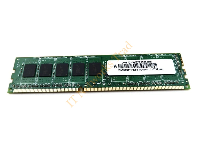 AVF7256U64F9333G6 Avant 2GB PC3-10600 DDR3-1333MHz ECC Unbuffered CL9 240-Pin DIMM Single Rank Memory Module Server Memory